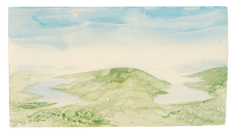 Klare Landschaft I