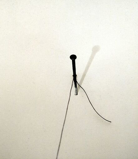 Liliana Porter, ‘Untitled (Nail with String)’, 1972