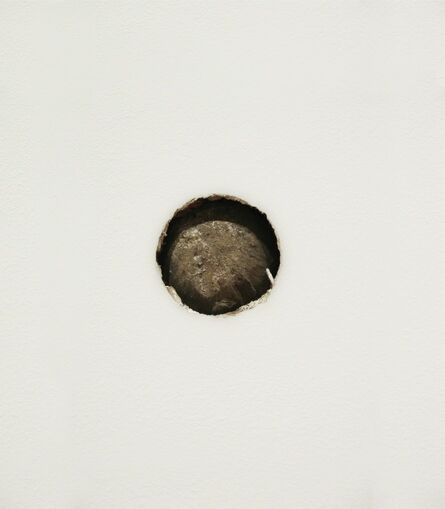 Peter Liversidge, ‘Proposal for The Aldrich Museum No. 6: Re-enactment in the South Gallery of The Aldrich Museum of the Action that Caused a Cannonball to be Lodged in the North Façade of the Keeler Tavern’, 2016