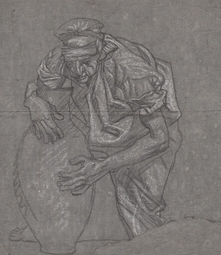 Frank Brangwyn, ‘Study of Figure with Vessel, study for Venice Biennale 1905’, 1905