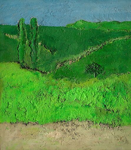 Carlo Mattioli, ‘Paesaggio verde’, 1979