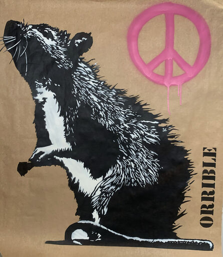 Orrible, ‘Peace Rat | No Wars series 2022’, 2022