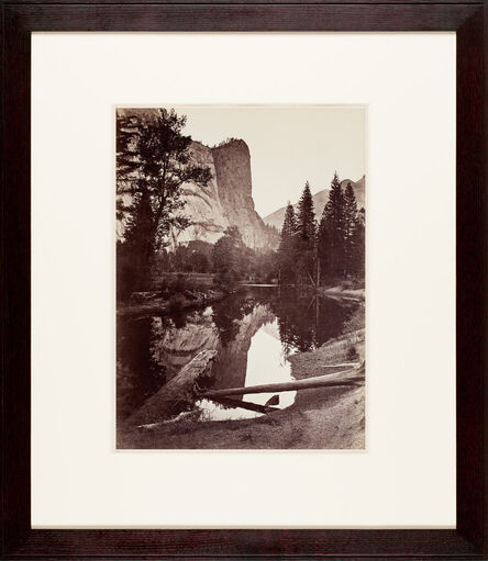 Carleton E. Watkins, ‘Washington Column, Mirror View, Yosemite, California’, ca. 1878-81