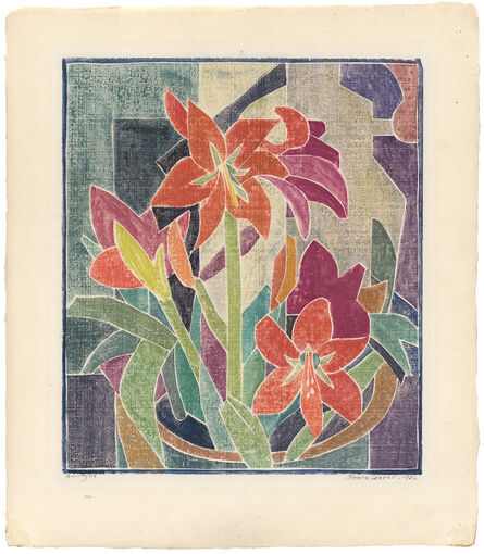 Blanche Lazzell, ‘Amaryllis’, 1930