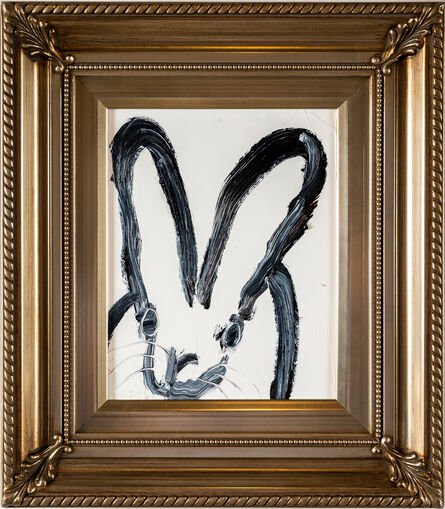 Hunt Slonem, ‘White Bunny (Chris Owens)’, 2022