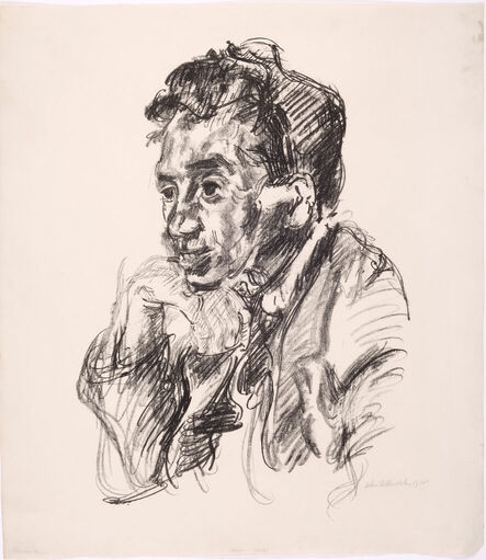 Oskar Kokoschka, ‘Portrait of Walter Hasenclever’, 1918