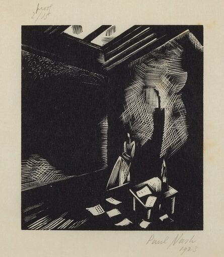 Paul Nash, ‘Poor Northern Muse’, 1923