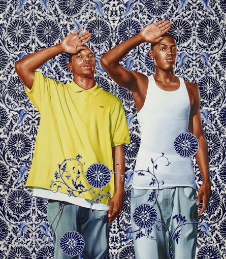 Kehinde Wiley, ‘Two Heroic Sisters of the Grassland’, 2011
