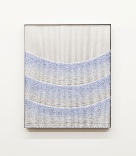 Mimi Jung, ‘082317 Pale Blue Cascading Ellipses’, 2020