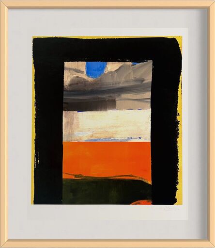 Christopher Benson, ‘Orange Field (AP)’, 2021