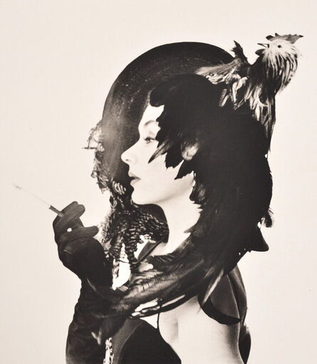 Irving Penn, ‘Irving Penn WOMAN IN CHICKEN HAT Photograph’, 1984