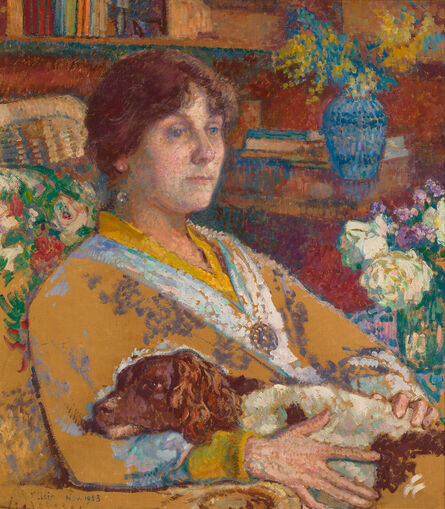 Théo van Rysselberghe, ‘Portrait of Laure Flé’, 1913