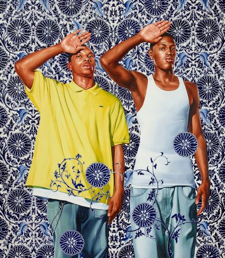 Kehinde Wiley, ‘Two Heroic Sisters of the Grassland’, 2011
