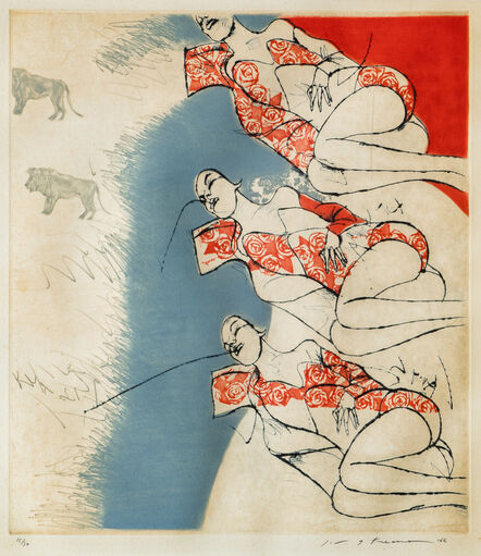 Masuo Ikeda, ‘Principle of Desire, Red’, 1966