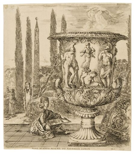 Stefano Della Bella, ‘Le Vase de Medici’, 1656