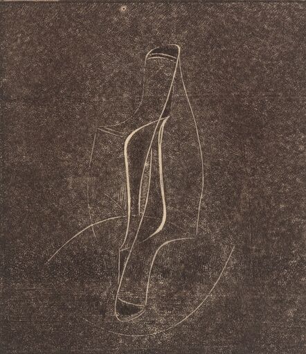 Naum Gabo, ‘The Lyre Bird (Opus 4)’, 1950