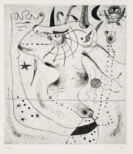 Joan Miró, ‘L’Éveil du géant’, 1938