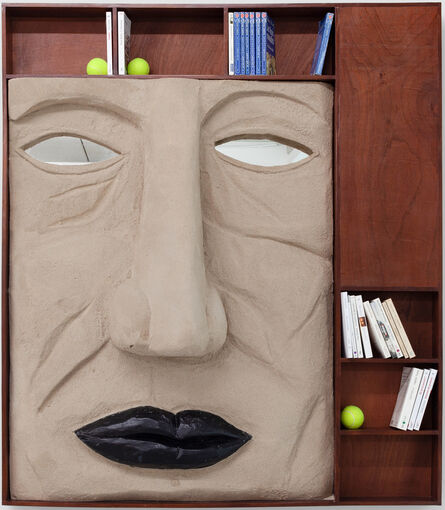Victor Delestre, ‘Selfportrait as a bookshelf’, 2020