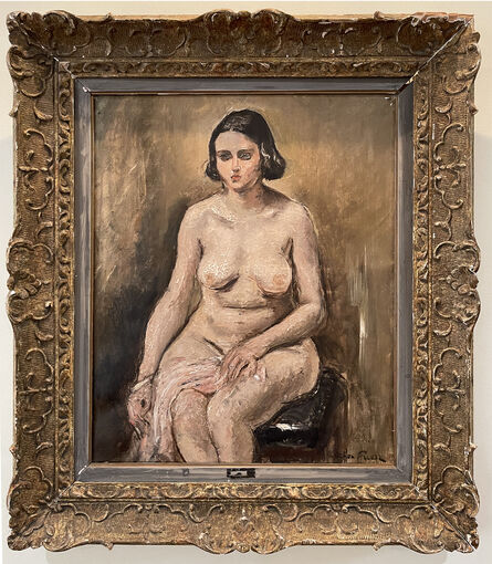 Othon Friesz, ‘Modele nu assis  - Seated nude model ’, 1920-1940