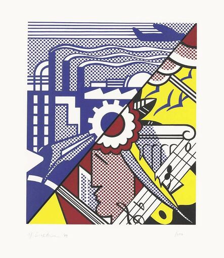 Roy Lichtenstein, ‘Industry and the arts ’, 1969