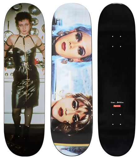 Nan Goldin, ‘ Nan Goldin Supreme set of 2 skateboard decks (Nan Goldin Supreme)’, 2018