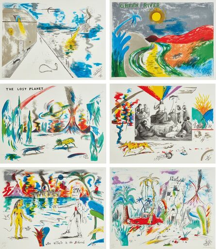 H.C. Westermann, ‘Six Lithographs’, 1972