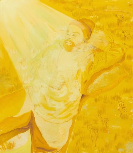 Dominic Chambers, ‘Bathing in Yellow’, 2019