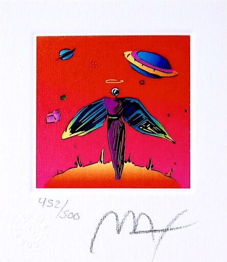 Peter Max, ‘Angel with Saturn’, 2001