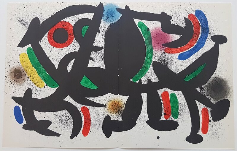 Joan Miró, ‘Litografia Original VIII’, 1975, Print, Color Lithograph, Cerbera Gallery