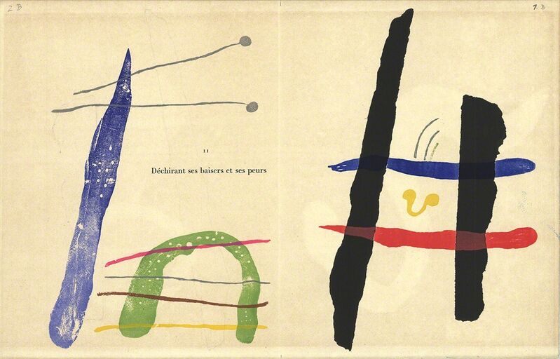 Joan Miró, ‘A Toute Epreuve’, 1958, Print, Woodblock, ArtWise