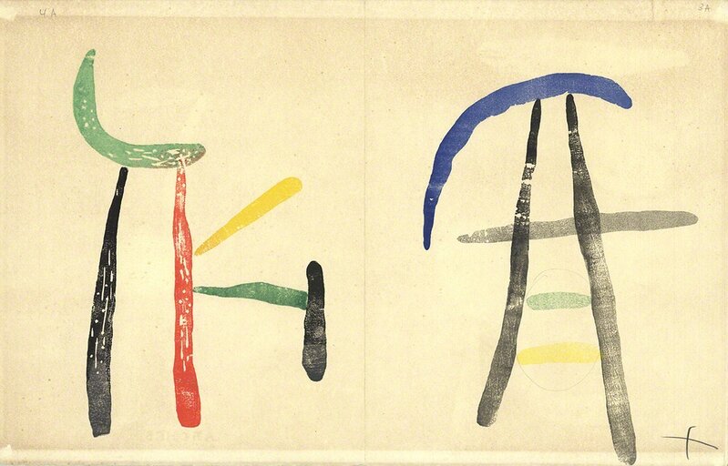 Joan Miró, ‘Gravure sur Bois 5’, 1961, Print, Woodblock, ArtWise