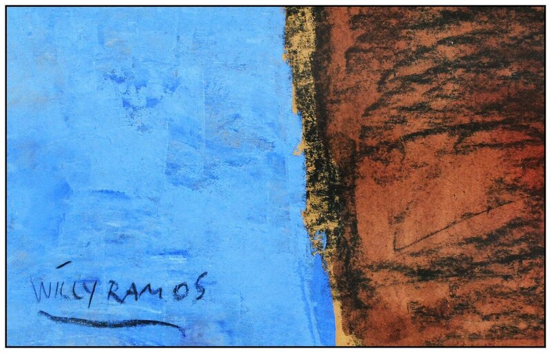 Willy Ramos, ‘Breakfast’, 20th Century, Painting, Oil on Art Paper, Original Art Broker