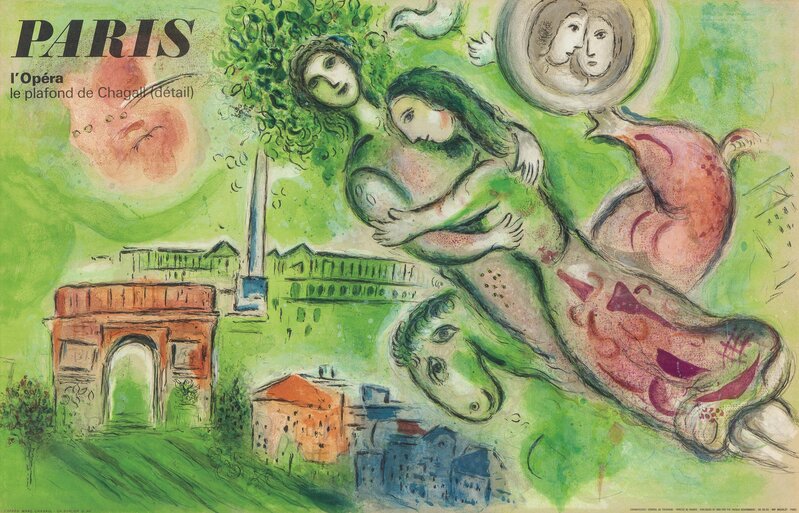 Marc Chagall, ‘Romeo and Juliet ’, 1964, Print, Lithograph, Tinny Art House