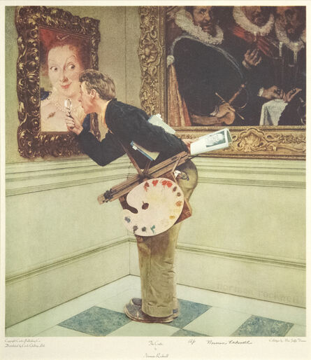 Norman Rockwell, ‘The Art Critic’