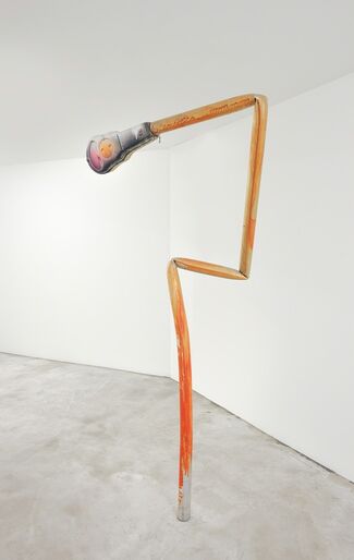 Mark Handforth - Deep Violet, installation view