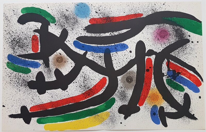 Joan Miró, ‘Litografia Original IX’, 1975, Print, Color Lithograph, Cerbera Gallery