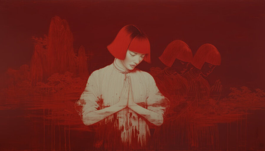 She Bleeds in Three Tenses I,
