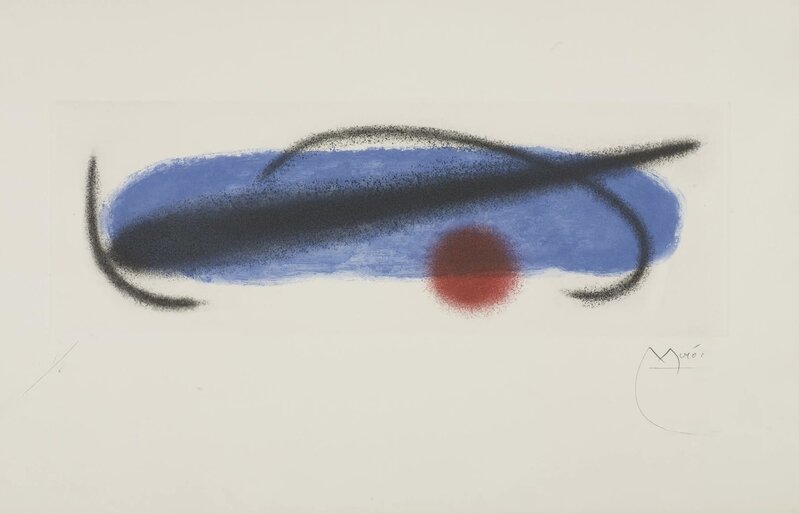 Joan Miró, ‘Fusées 1’, 1959, Print, Etching, Composition.Gallery