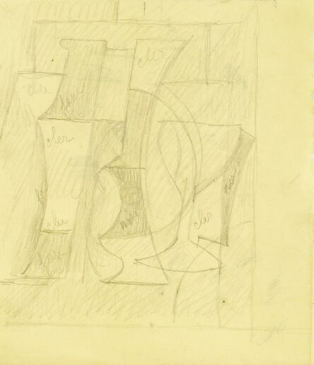 Attributed to Marie Vorobieff Marevna, ‘Cubist study’, c.1917