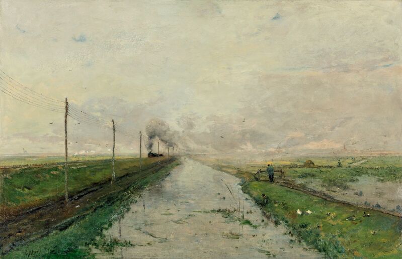 Paul Joseph Constantin Gabriel, ‘It comes from afar’, 1887, Painting, Oil on canvas, Kröller-Müller Museum