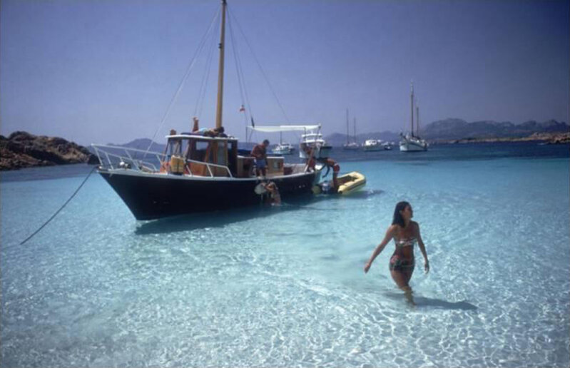 Slim Aarons, ‘Yachting Trip, Sardinia’, 1967, Photography, Lambda C-Print, IFAC Arts