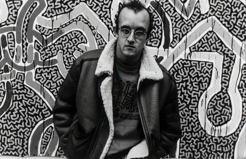 Pieter Van Oudheusden, ‘Keith Haring, Amsterdam’, 1986, Photography, Gelatin silver print, Forum Auctions
