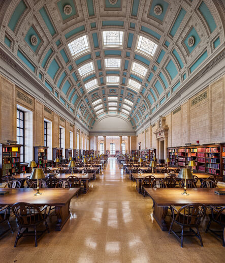 Ahmet Ertug, ‘Widener Library, Loker Reading Room, Harvard University, Cambridge, Massachusetts’, 2020