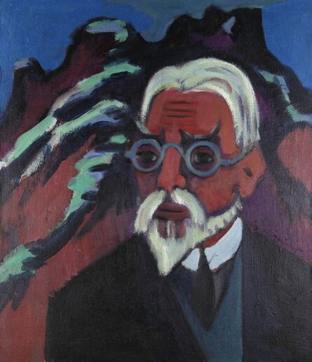 Ernst Ludwig Kirchner, ‘Porträt Bosshart (Portrait of Bosshart)’, 1921