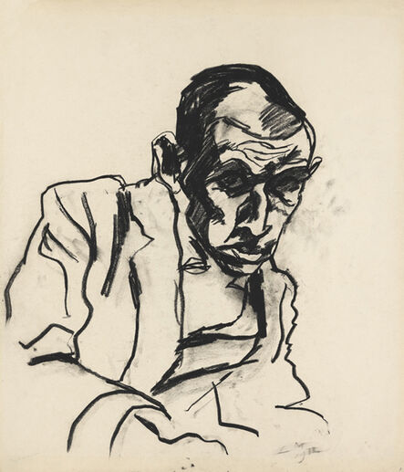 Ludwig Meidner, ‘Simon Guttmann’, 1912