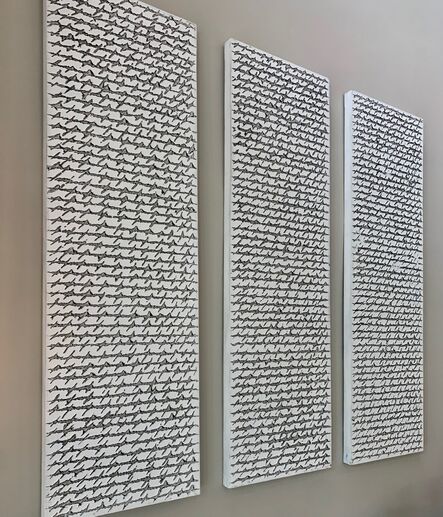 Alfredo Rapetti Mogol, ‘Letter in white tryptic’, 2016