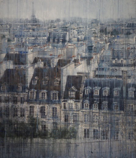 Chizuru Morii Kaplan, ‘Parisian Rooftops V’, 2019