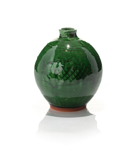 Jeffry Mitchell, ‘Green Fish Vase’, 2020