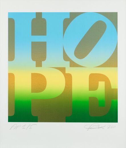 Robert Indiana, ‘Four Seasons of Hope, Gold (four works)’, 2011