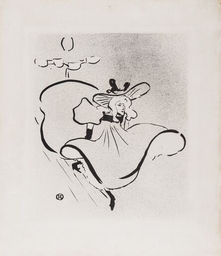 Henri de Toulouse-Lautrec, ‘Jane Avril (Wittrock 18 i/ii)’, 1893
